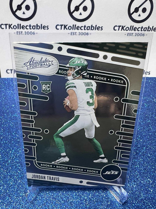 2024 NFL Panini Absolute Rookie RC #195 Jordan Travis New York Jets