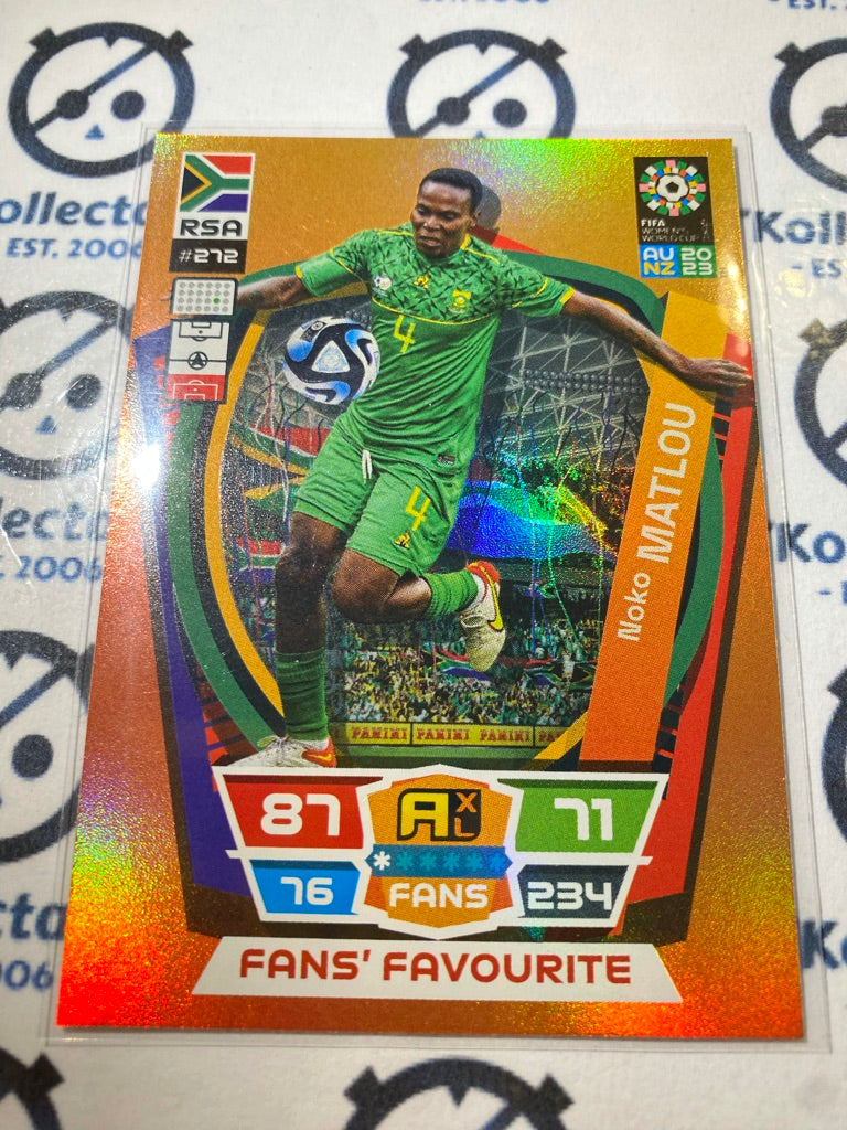 2023 FIFA WWC Adrenalyn Moko Matlou Fans' Favourite #272 RSA