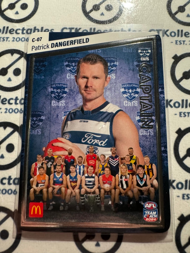 2024 AFL Teamcoach Maccas Captain Silver - Patrick Dangerfield C-07 Cats