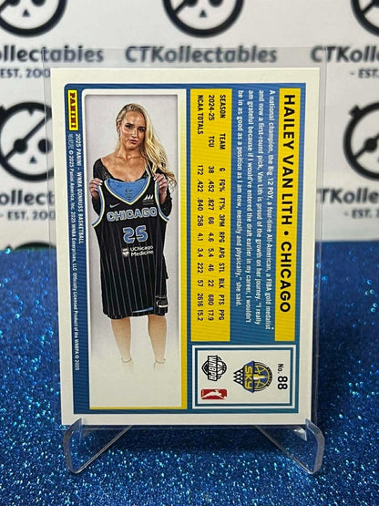 2025 Panini Donruss WNBA Rated Rookie #88 Hailey Van Lith Chicago Sky