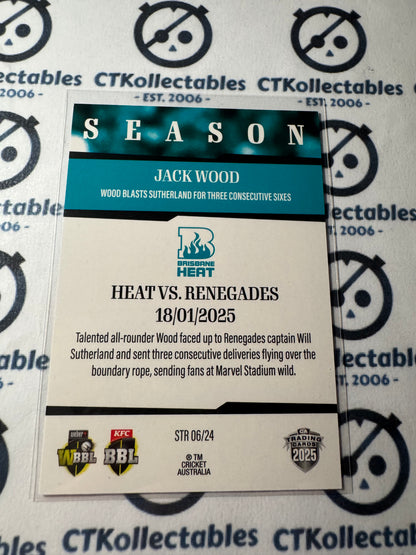 2025/26 CA Cricket Traders Jack Wood Season To Remember STR 06/24