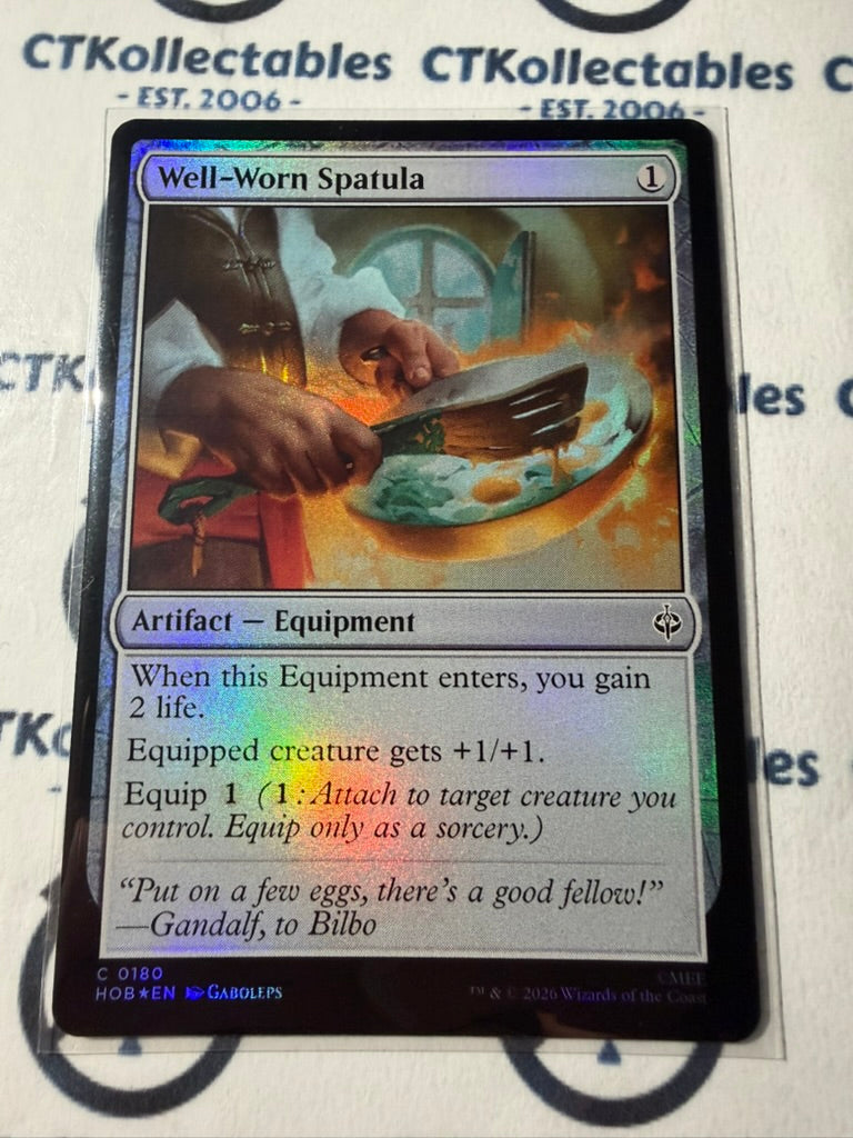 Well-Worn Spatula Foil #0180 MTG The Hobbit Foil TCG