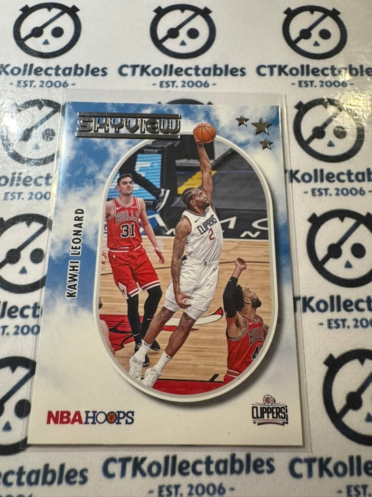 2021-22 NBA Panini Hoops Kawhi Leonard Skyview #12 Clippers