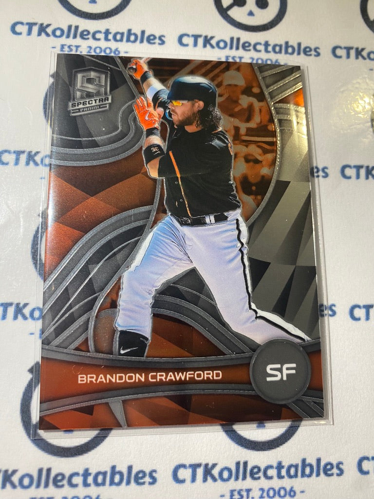 2022 Chronicles MLB Baseball Spectra - Brandon Crawford #18 San Fran