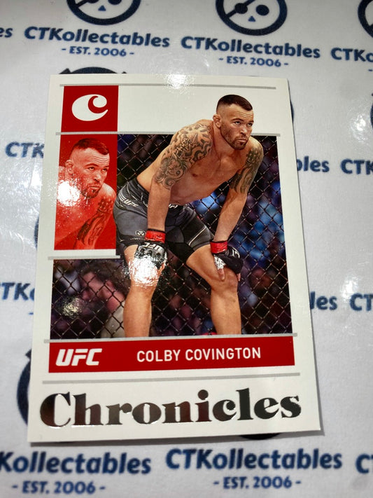 2022 UFC Panini Chronicles Base #51 Colby Covington - Welterweight