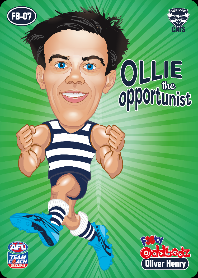 2024 AFL Teamcoach OddBodz FB-07 Ollie Henry