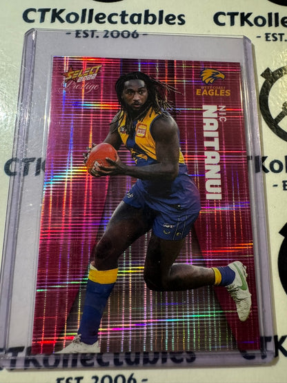 2022 AFL Footy Stars Prestige Pink Parallel #151 Nic Naitanui #267/325