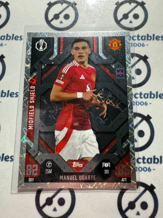 24/25 TOPPS MATCH ATTAX Manuel Ugarte Midfield Shield #310