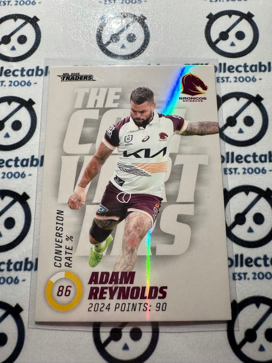 2025 NRL Traders The Converters TC 01 / 27 Broncos Adam Reynolds