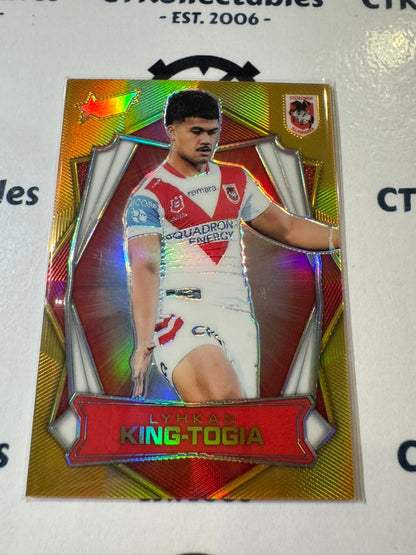 2026 Select NRL League Heroes Luminous Base #L164 Lyhkan King-Togia Dragons