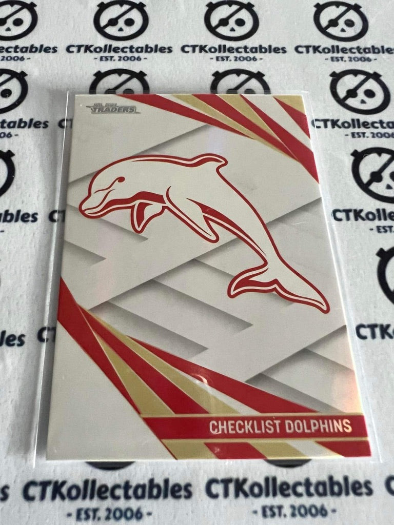 2024 NRL Traders Pearl special Parallel - PS 037 DOLPHINS CHECKLIST