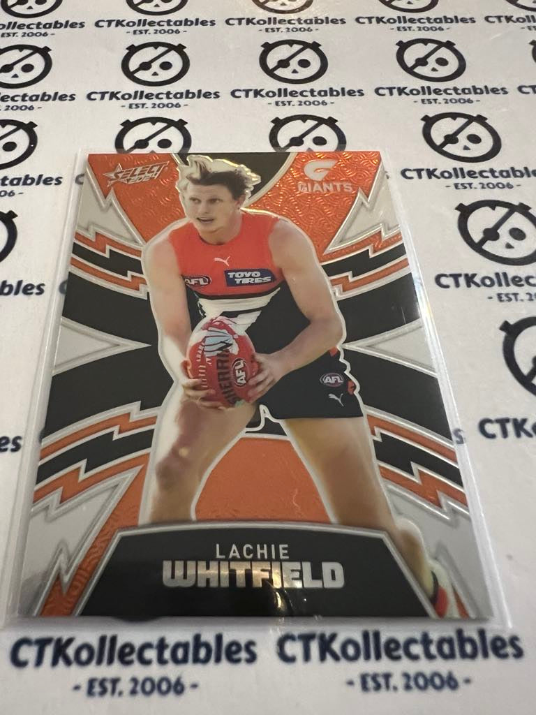 2024 AFL Footy Stars  Luminous Thunderbolt Lachie Whitfield #239/599