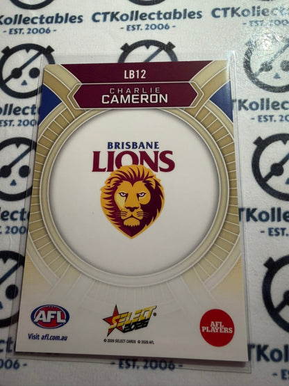 2026 Select AFL Footy Stars Luminous LB12 Charlie Cameron Lions