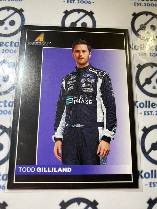 2022 Panini NASCAR Chronicles Pinnacle #9 Todd Gilliland