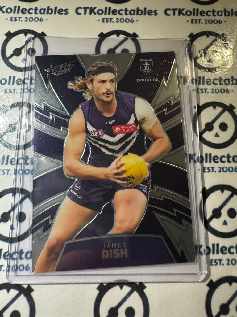 2024 AFL Footy Stars Thunderbolt LT111 James Aish #579/599 Dockers