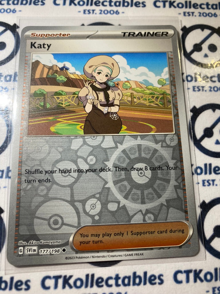 Katy Reverse Holo #177/198 2023 Scarlet & Violet Pokémon TCG