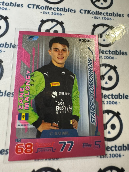 2024 Topps Turbo Attax F1 - f2 Zane Maloney Pink Foil #270