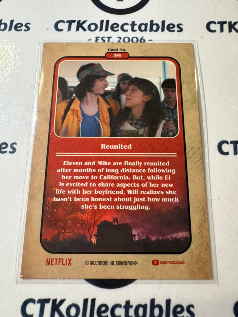 2023 Topps Stranger Things Season 4 #39 Yellow Reunited