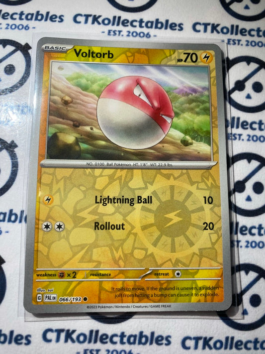 Voltorb Reverse Holo #066/193 2023 Paldea Evolved Pokemon Card