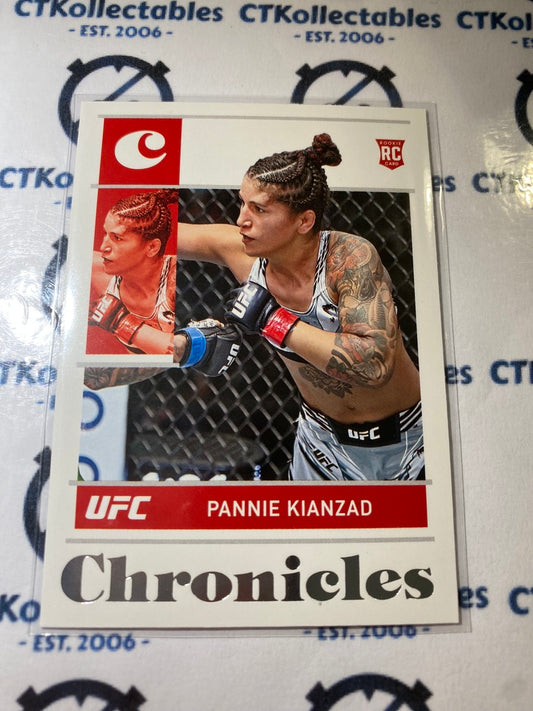 2022 UFC Panini Chronicles Rookie Base #83 Pannie Kianzad