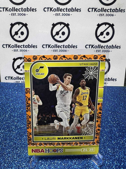 2024-25 Panini NBA HAUNTED HOOPS Orange Pumpkin #220 Lauri Markkanen Utah Jazz