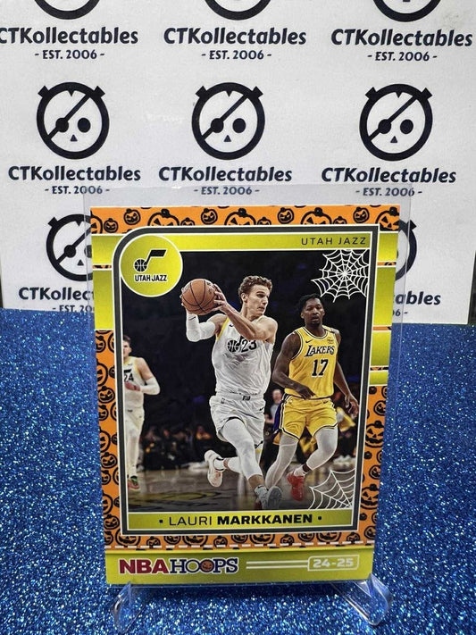 2024-25 Panini NBA HAUNTED HOOPS Orange Pumpkin #220 Lauri Markkanen Utah Jazz