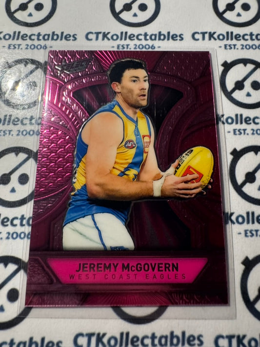 2025 AFL Footy Stars Luminous Jeremy Mcgovern #LDP83 Dragon Scales PINK Eagles
