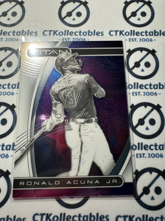 2021 Chronicles MLB Baseball Titan Ronald Acuna Jr. #2 Atlanta