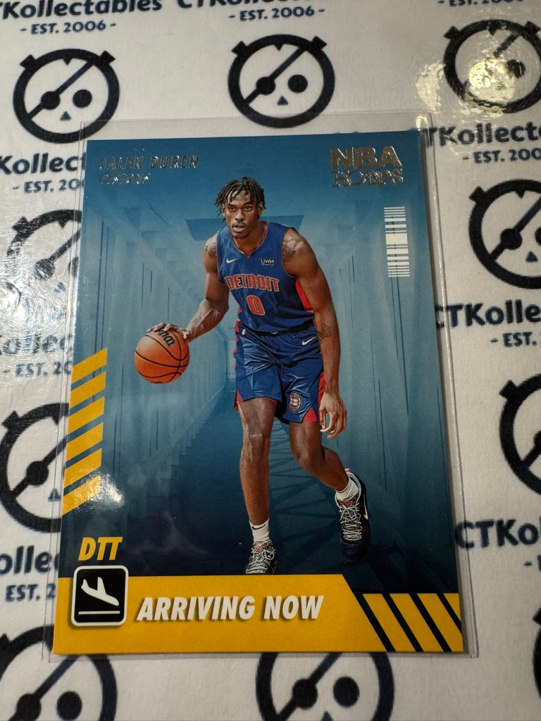 2022/23 Panini NBA Hoops Jalen Duren Arriving Now #13 Pistons