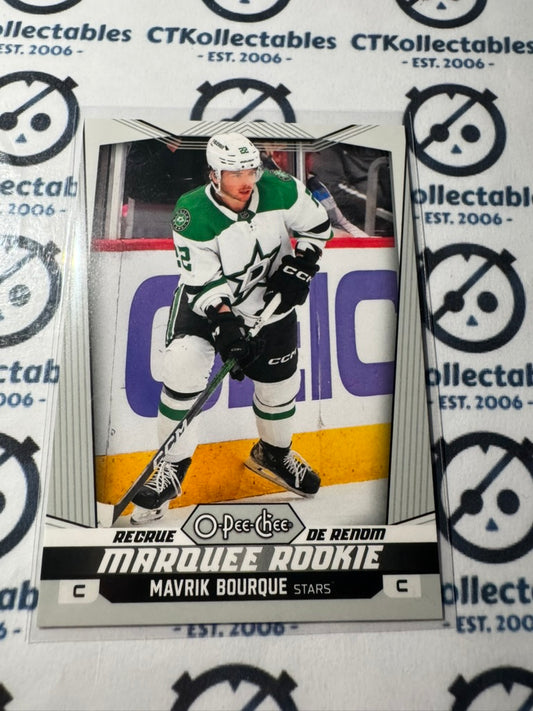 2024-25 O-Pee-Chee Hockey Marquee Rookie #562 Mavrik Bourque Dallas Stars