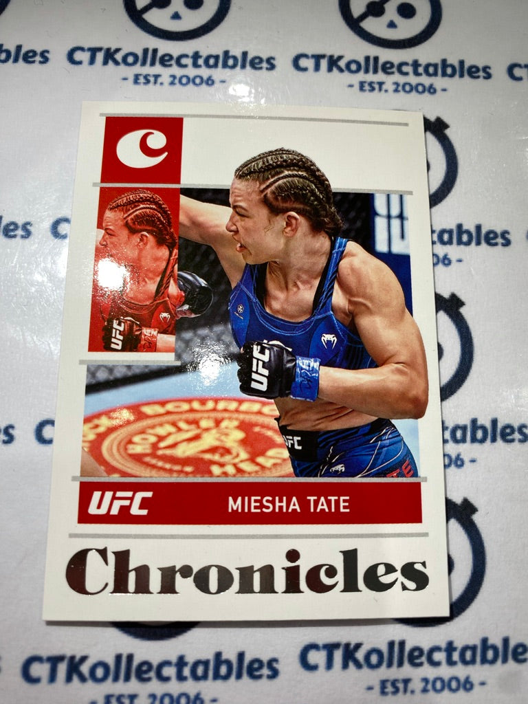 2022 UFC Panini Chronicles Base #30 Miesha Tate - Bantamweight