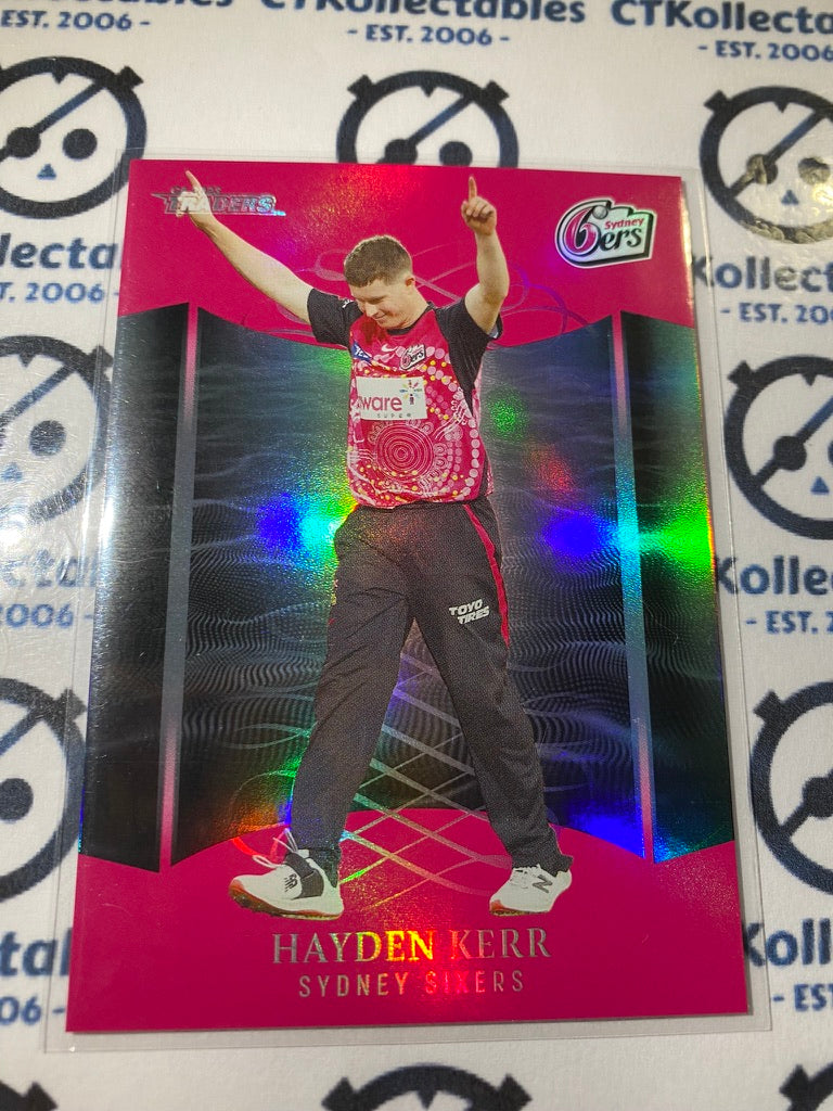 2023/2024 TLA Cricket Traders Silver Parallel Hayden Kerr #P129