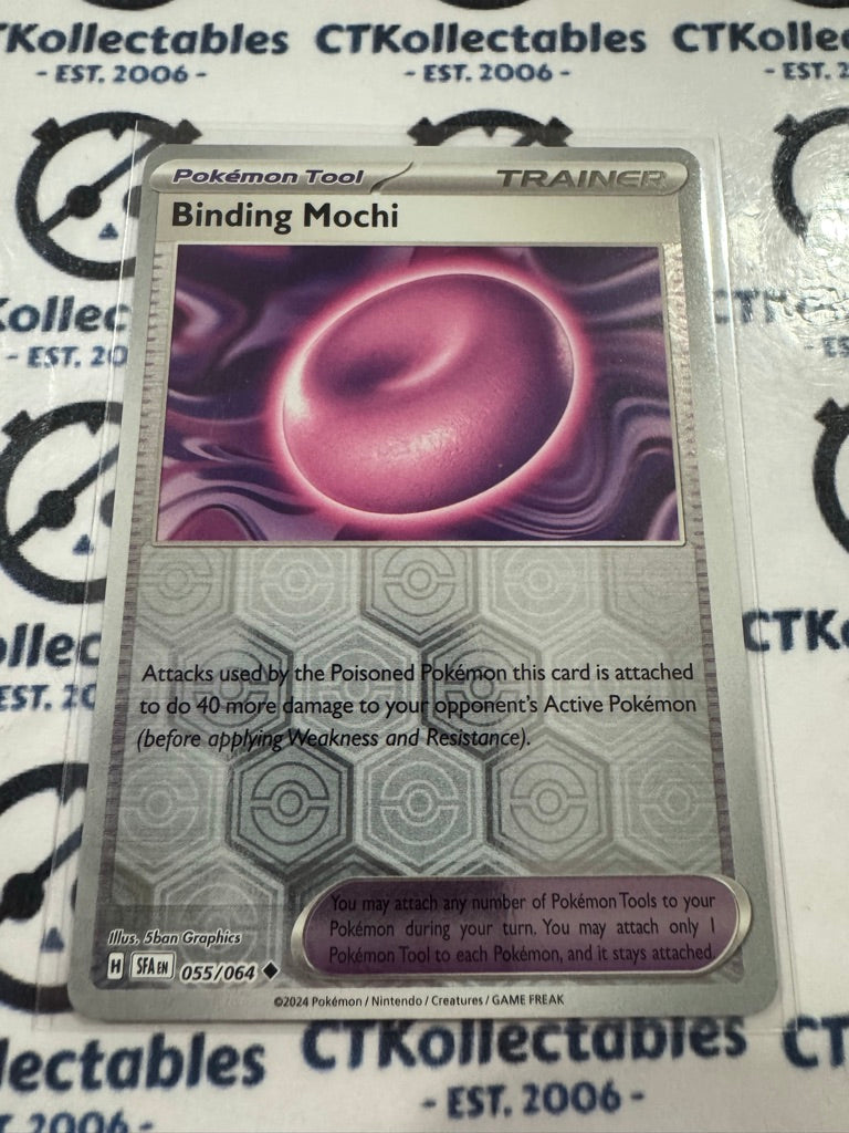 Binding Mochi Reverse Holo #055/064 2024 Shrouded Fable Pokemon TCG