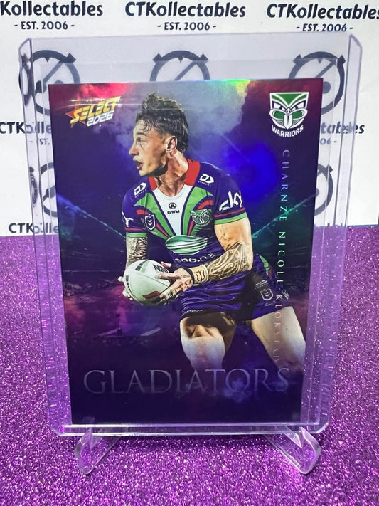 2026 Select NRL League Heroes Gladiators #G142 Charnze Nicoll-Klokstad #082/599