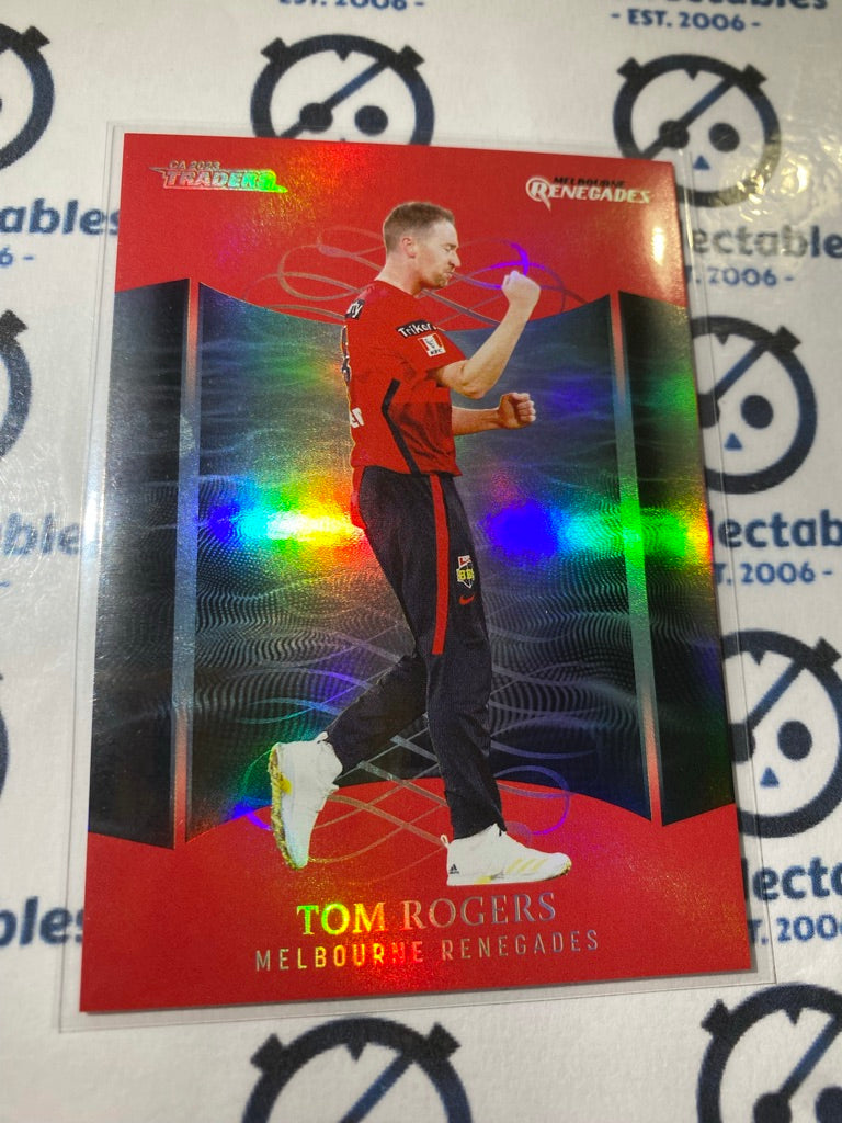 2023/2024 TLA Cricket Traders Silver Parallel Tom Rogers #P096