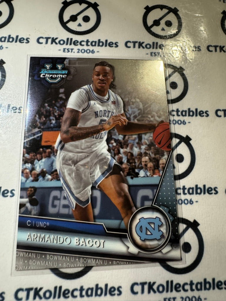 2023/24 Bowman Chrome University Armando Bacot #94 1st Bowman