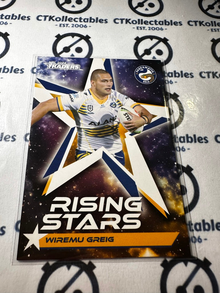 2024 TLA NRL Traders Rising Star - Wiremu Greig RS43/71 Eels