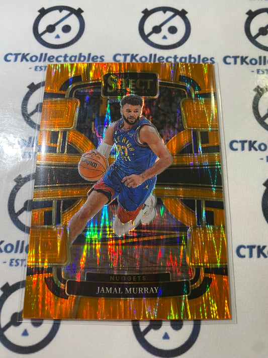 2023-24 Panini NBA Select Jamal Murray Flash Orange Prizm #35 Nuggets