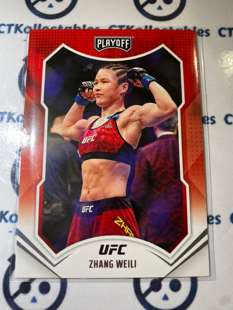 2022 UFC Panini Chronicles Playoff #161 Zhang Weili