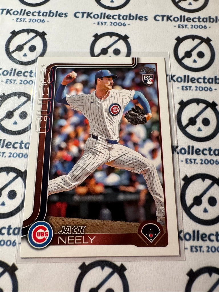 2025 Topps Series 2 Baseball #478 Jack Neely Rookie Chicago Cubs RC