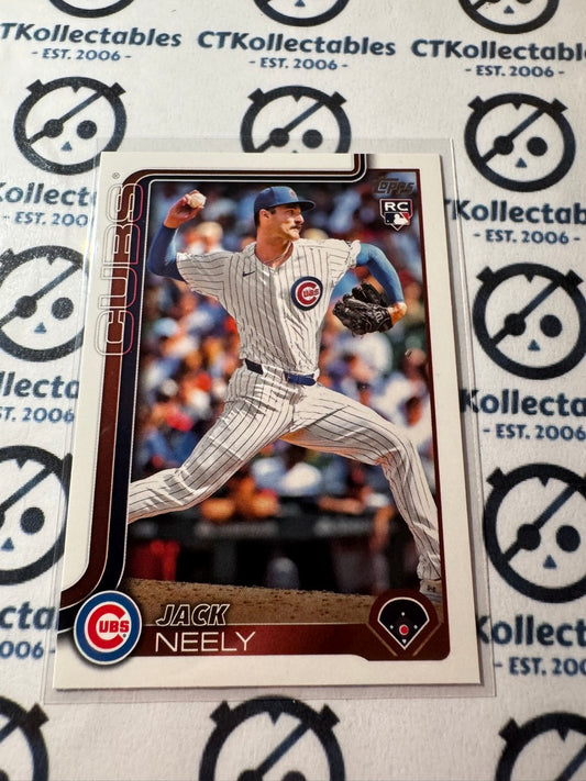 2025 Topps Series 2 Baseball #478 Jack Neely Rookie Chicago Cubs RC