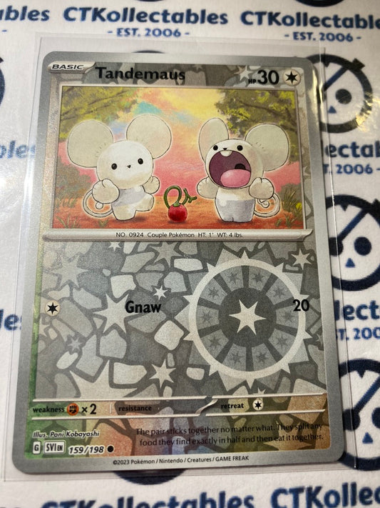 Tandemaus Reverse Holo #159/198 2023 Scarlet & Violet Pokémon TCG