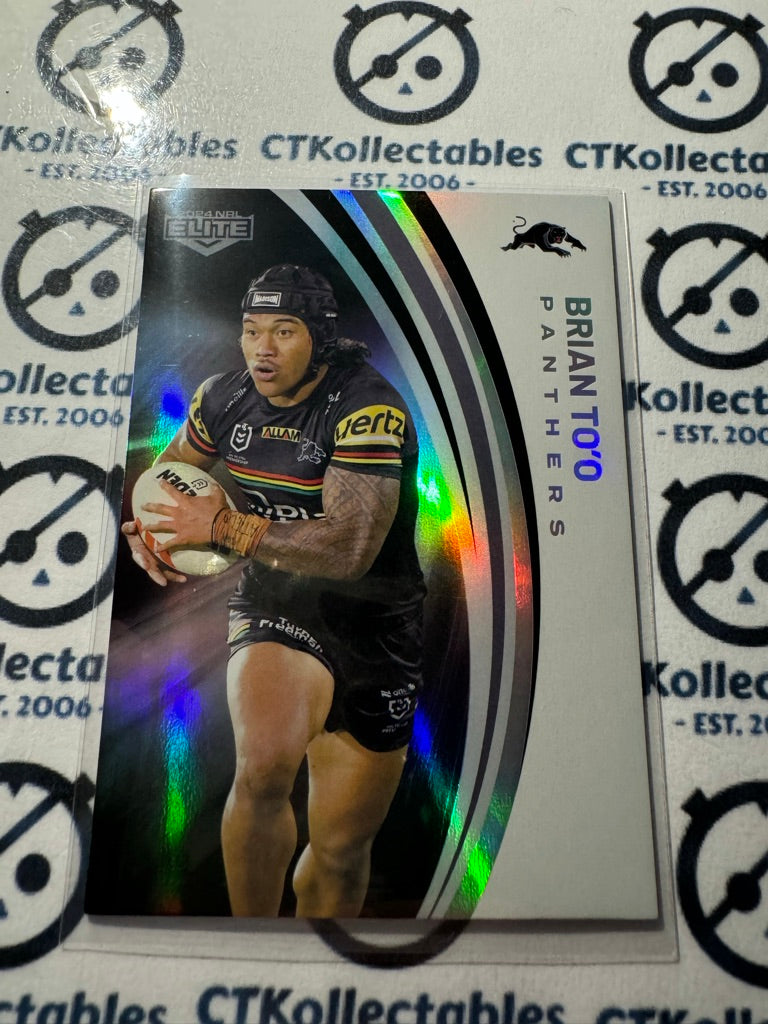2024 NRL TLA Elite Pearl Silver - P107 Brian To'o Panthers
