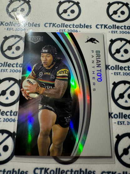 2024 NRL TLA Elite Pearl Silver - P107 Brian To'o Panthers