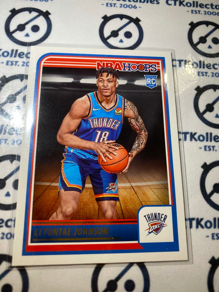 2023-24 Panini NBA HOOPS Keyontae Johnson rookie card RC #263 OKC