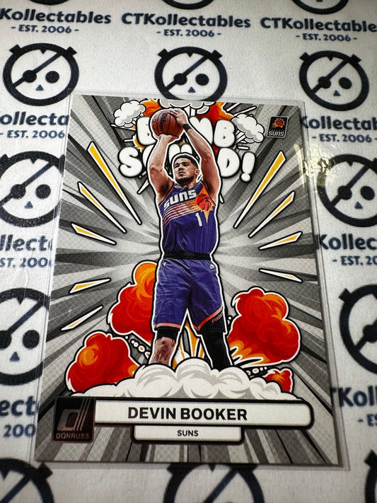 2023-24 NBA Panini Donruss Devin Booker Bomb Squad # Suns