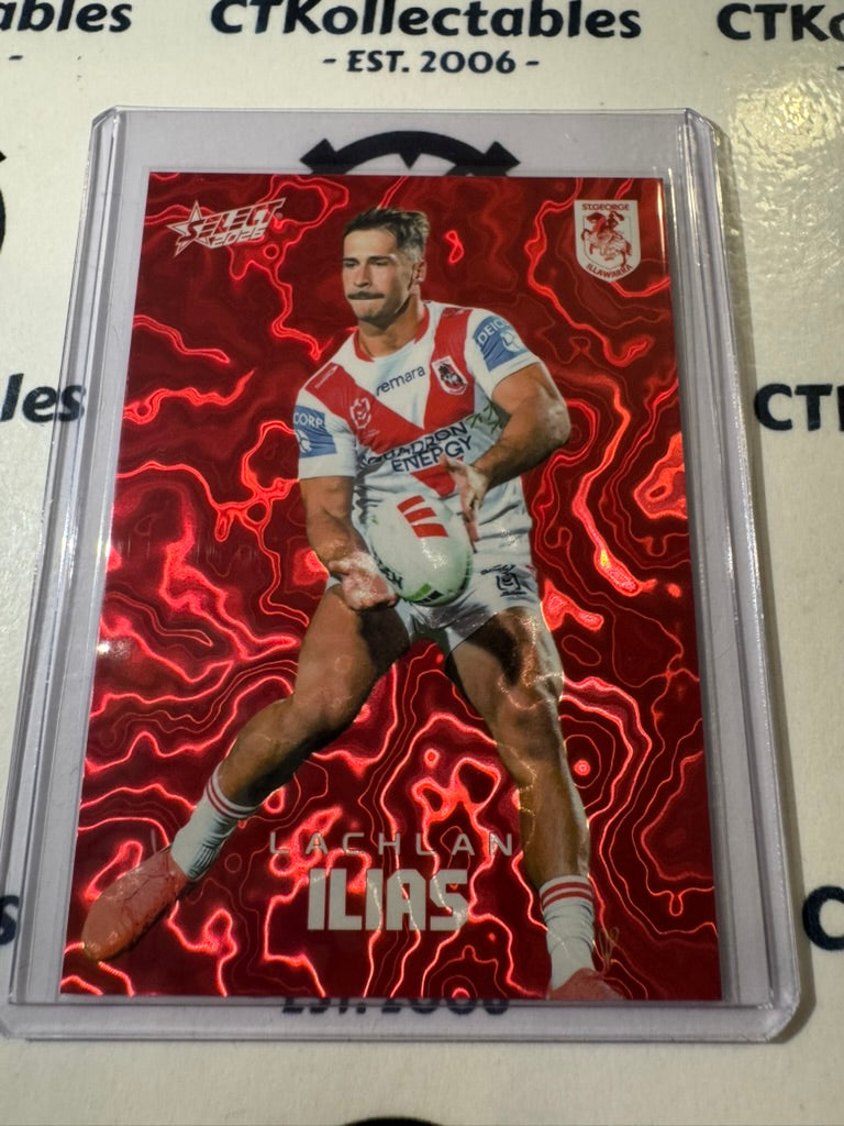 2026 Select NRL League Heroes Mercury #M162 Lachlan Ilias #174/450 Dragons