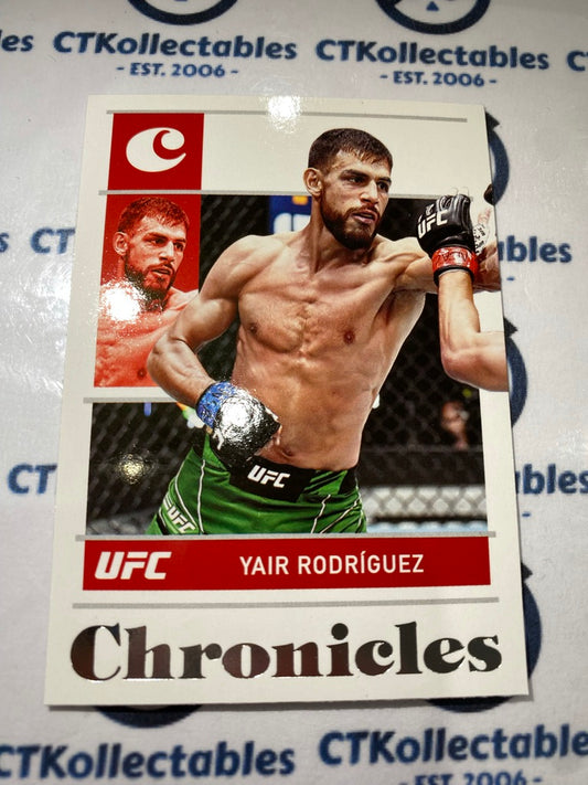 2022 UFC Panini Chronicles Base #4 Yair Rodriguez - Featherweight