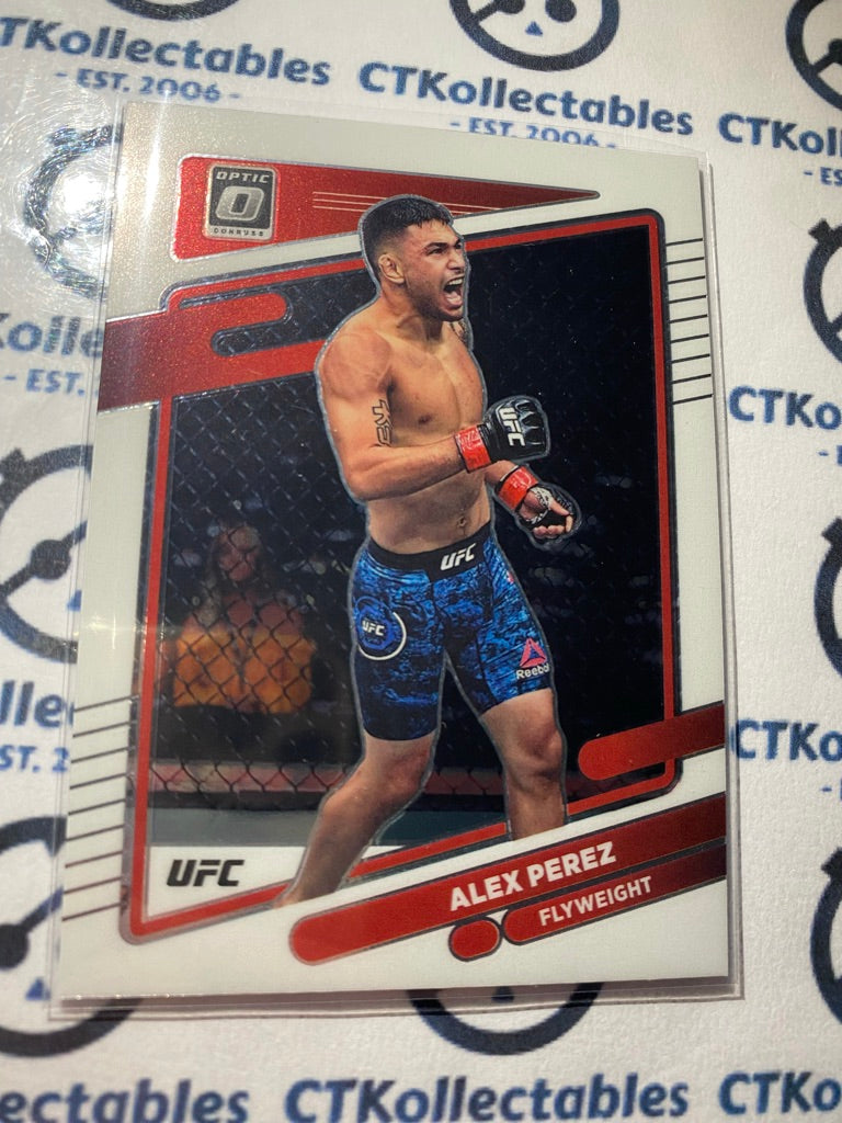 2022 UFC Panini Optic Base #54 Alex Perez - Flyweight