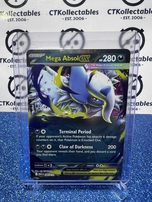 Mega Absol EX Double Rare #086/132 Mega Evolution Pokemon